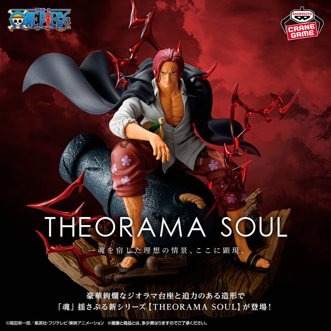 One Piece Theorama Soul Shanks Figure