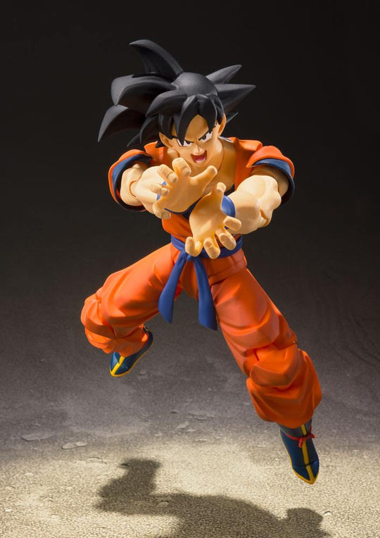 Dragon Ball Z S.H. Figuarts Action Figure Son Goku (A Saiyan Raised On Earth)