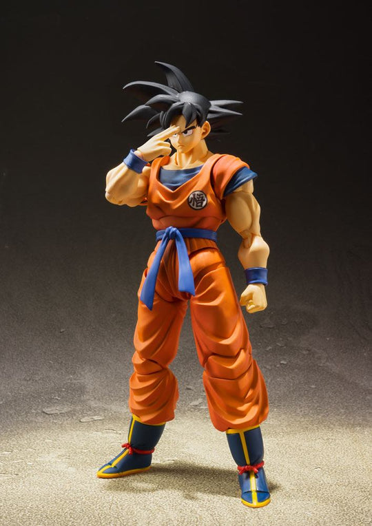 Dragon Ball Z S.H. Figuarts Action Figure Son Goku (A Saiyan Raised On Earth)