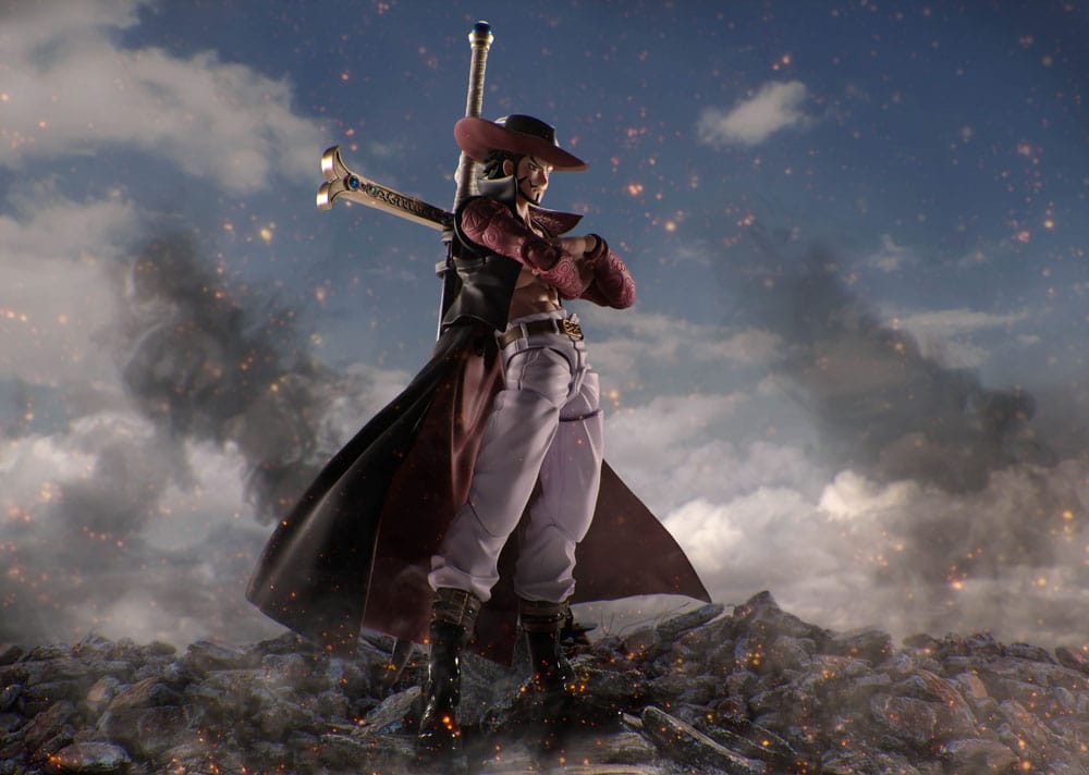 One Piece S.H.Figuarts Action Figure Dracule Mihawk Hawkeye