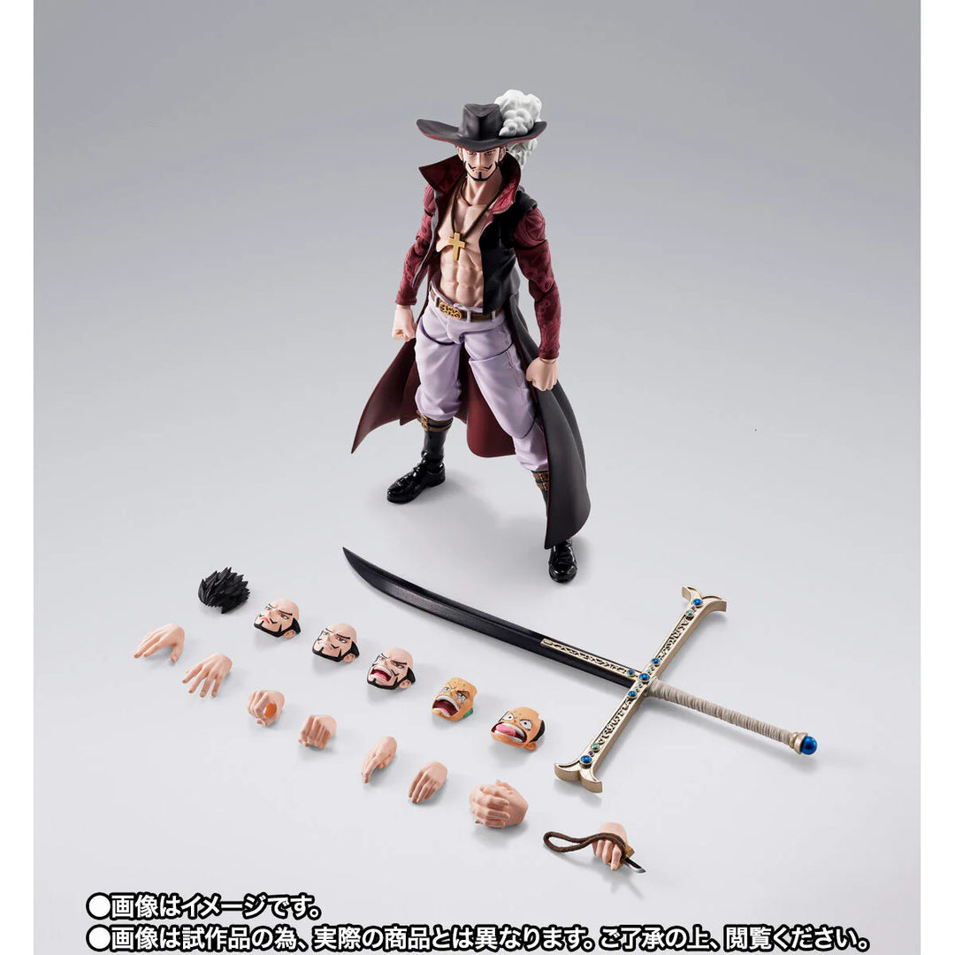 One Piece S.H.Figuarts Action Figure Dracule Mihawk Hawkeye
