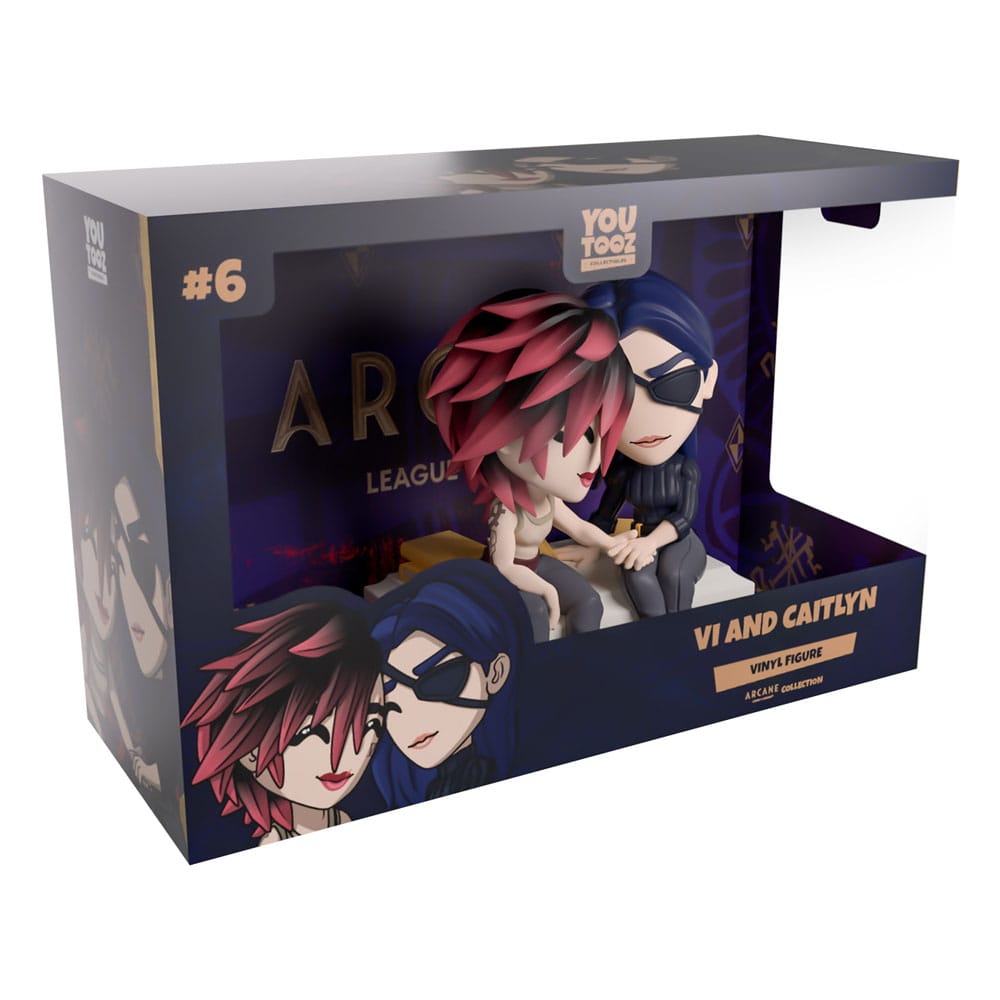 Arcane Vinyl Figures 2-Pack Vi & Caitlyn