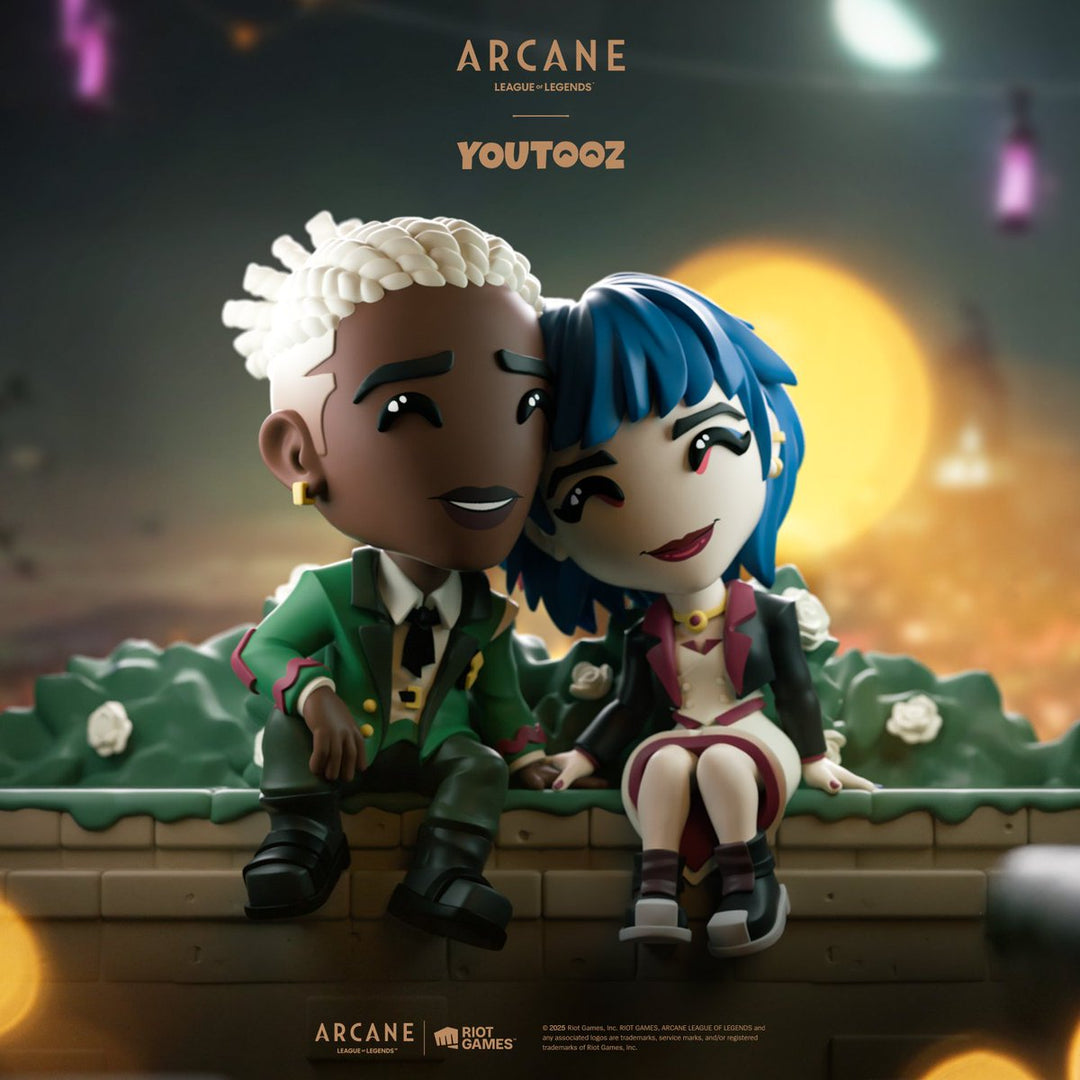 Arcane Vinyl Figures 2-Pack Ekko & Powder