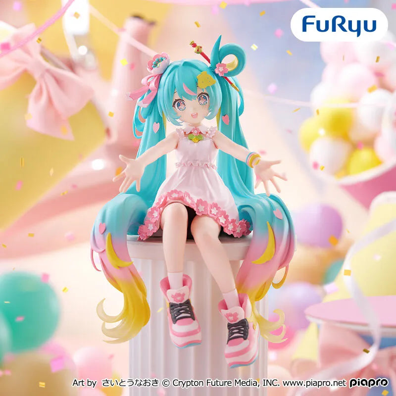 Vocaloid Hatsune Miku (10th Anniversary) Noodle Stopper Figure