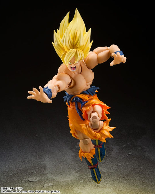 Dragon Ball Z S.H. Figuarts Action Figure Super Saiyan Son Goku - Legendary Super Saiyan