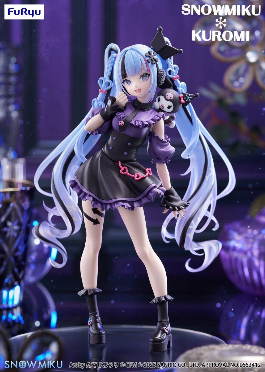 Hatsune Miku x Kuromi Trio-Try-iT Figure