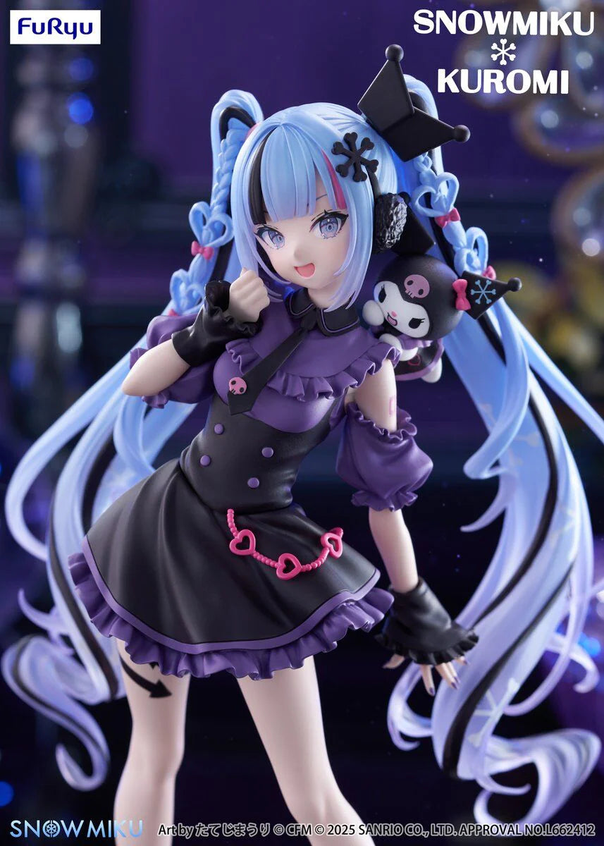 Hatsune Miku x Kuromi Trio-Try-iT Figure