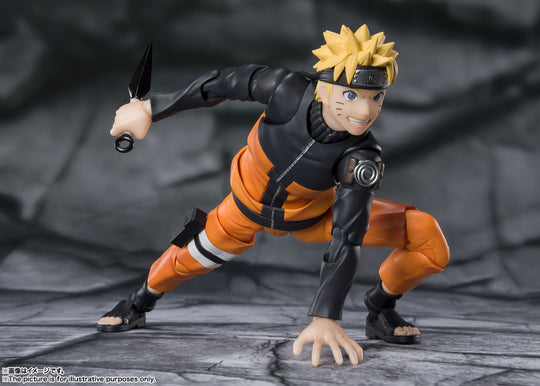 Naruto S.H.Figuarts Action Figure Naruto Uzomaki The Jinchuriki entrusted with Hope