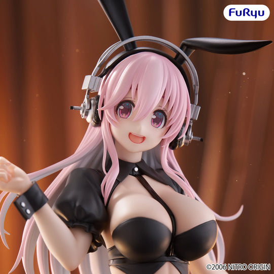 Super Sonico Series Bi Cute Bunnies Figure- Super Sonico Reverse Bunny Ver.