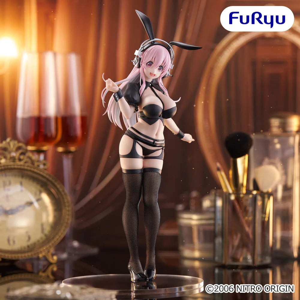 Super Sonico Series Bi Cute Bunnies Figure- Super Sonico Reverse Bunny Ver.