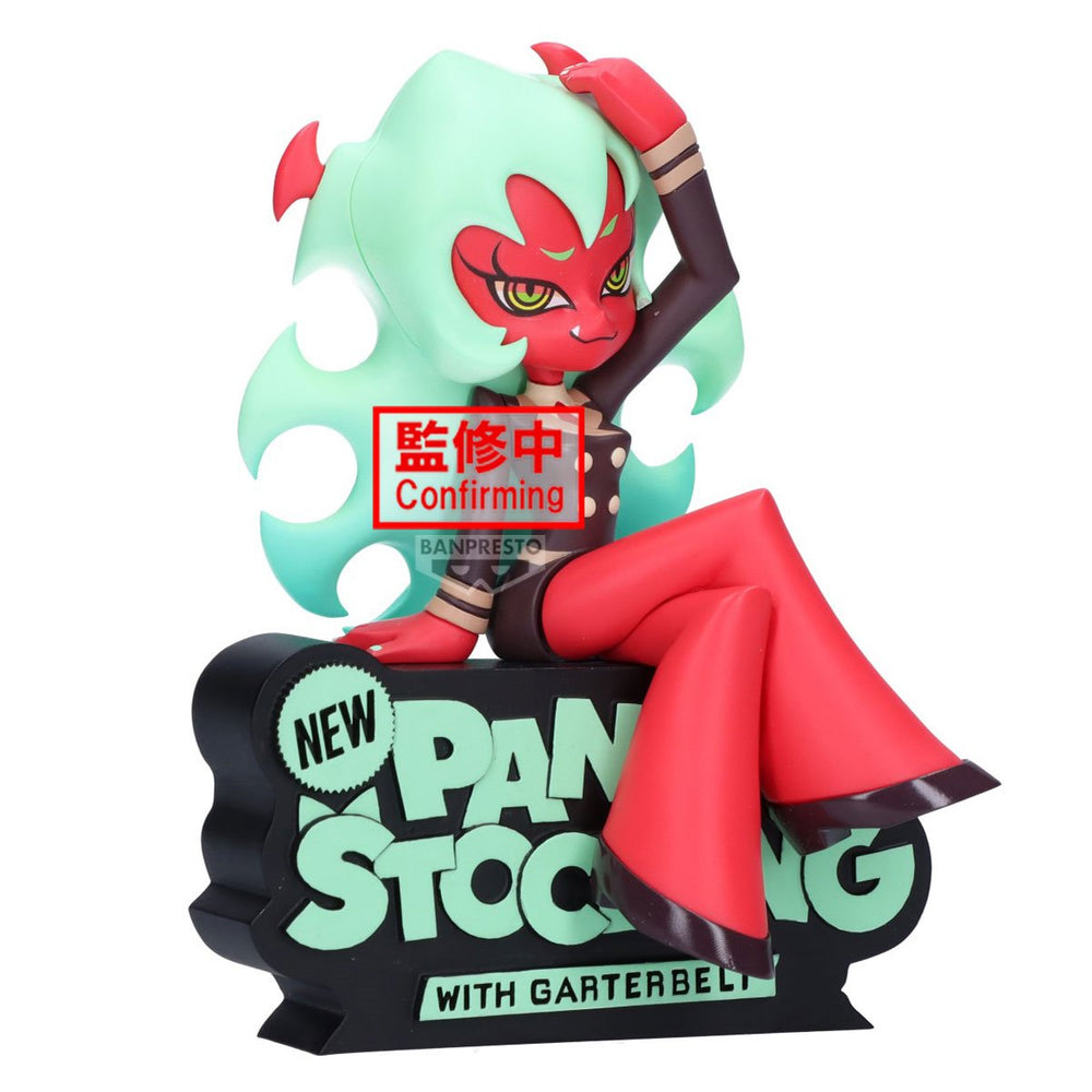 New Panty & Stocking with Garterbelt Monitor Top Figure Scanty