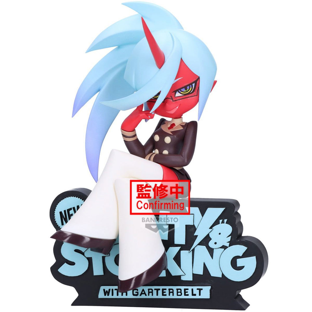 New Panty & Stocking with Garterbelt Monitor Top Figure Kneesocks
