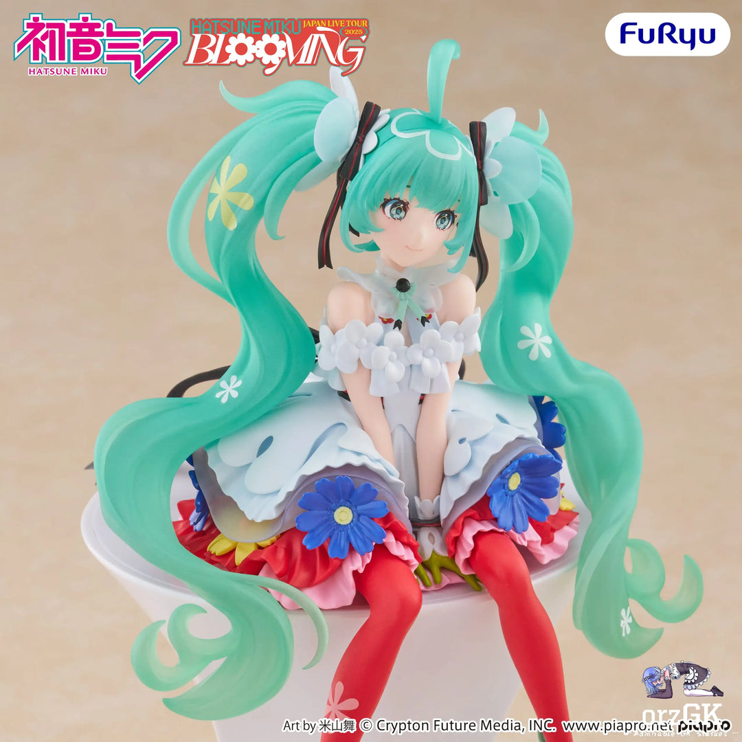 Vocaloid Hatsune Miku (Japan Live Tour 2025 Blooming) Noodle Stopper Figure