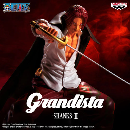 One Piece Grandista Shanks II Figure [Preorder]