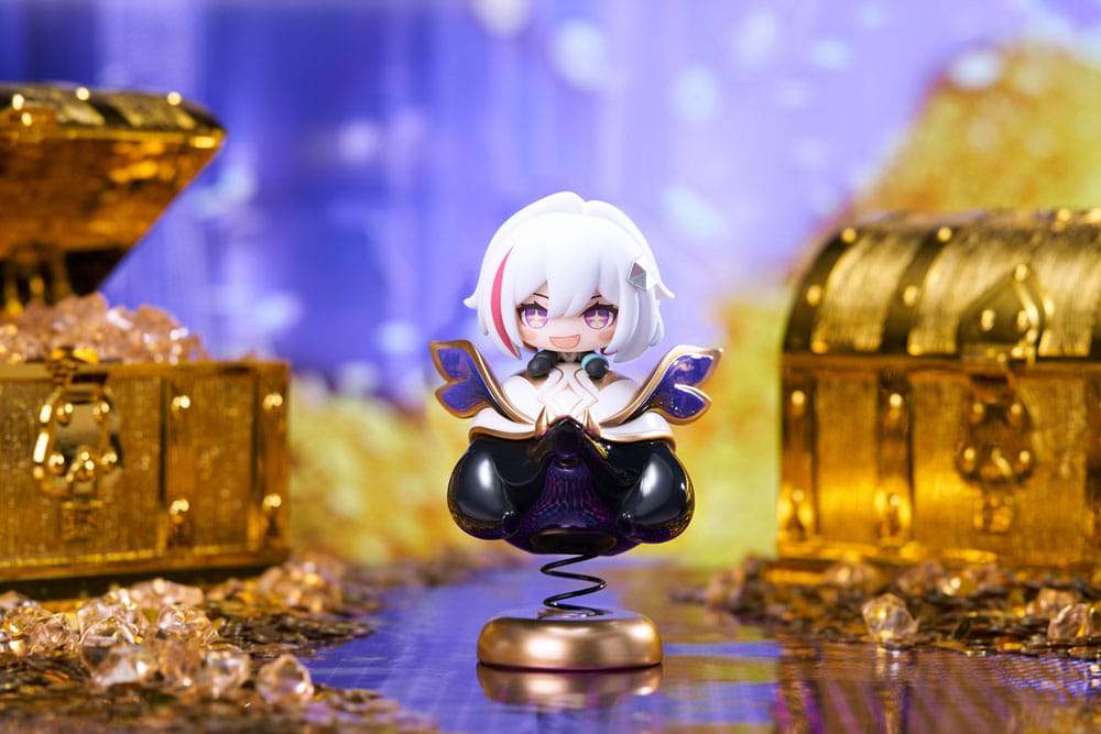 Honkai: Star Rail PVC Statue Hu Tao Chibi Topaz & Numby Chibi Chara Yurayura Stand