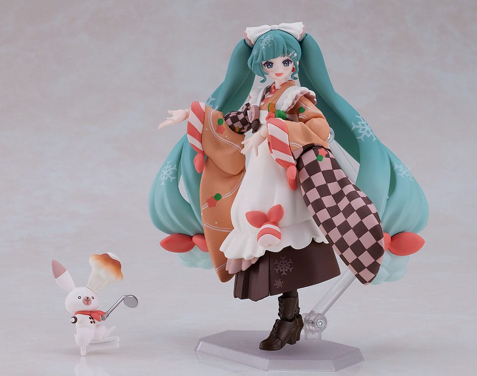 Character Vocal Series 01: Hatsune Miku Figma Action Figure Snow Miku: Winter Delicacy Ver.