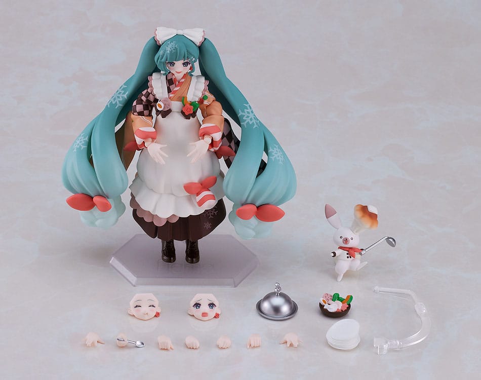 Character Vocal Series 01: Hatsune Miku Figma Action Figure Snow Miku: Winter Delicacy Ver.