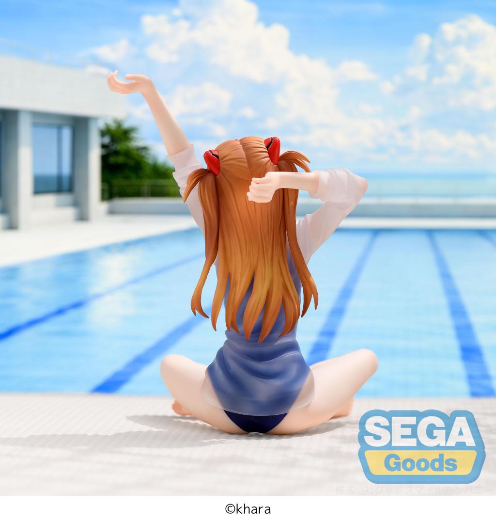 Rebuild of Evangelion Yumemirize Asuka Shikinami Langley (School Swimsuit Ver.) Figure [Preorder]