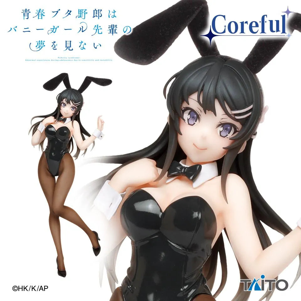 Rascal Does Not Dream of Bunny Girl Senpai Mai Sakurajima (Bunny Ver.) Coreful Figure (Reissue) [Preorder]