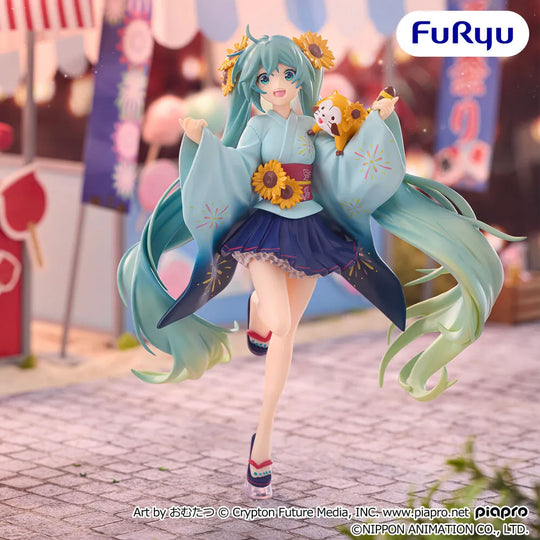 Hatsune Miku Special Figure - Miku X Rascal Summer Festival Ver.