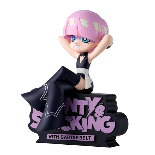 New Panty & Stocking with Garterbelt Monitor Top Figure Polyurethane