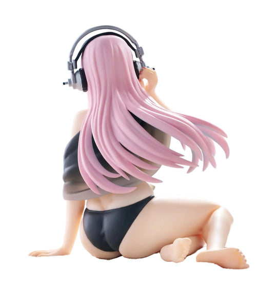 Nitroplus Super Sonico (Swimsuit Black Color Ver.) Noodle Stopper Figure