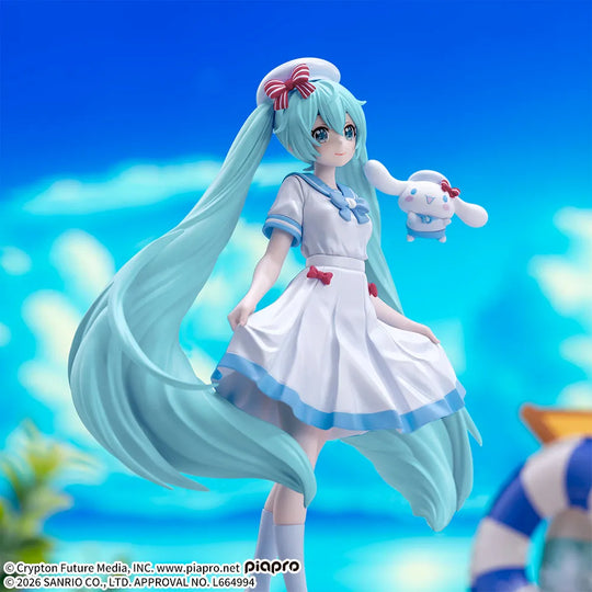 Hatsune Miku XStellar Figure - Hatsune Miku x Cinnamoroll Summer Ver.