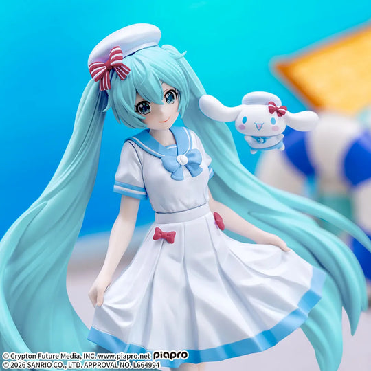 Hatsune Miku XStellar Figure - Hatsune Miku x Cinnamoroll Summer Ver.