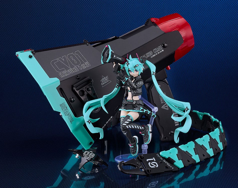 Character Vocal Series 01: Hatsune Miku Plamatea Plastic Model Kit Hatsune Miku: Chuocho Tactical Craft Ver.