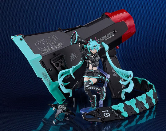 Character Vocal Series 01: Hatsune Miku Plamatea Plastic Model Kit Hatsune Miku: Chuocho Tactical Craft Ver.