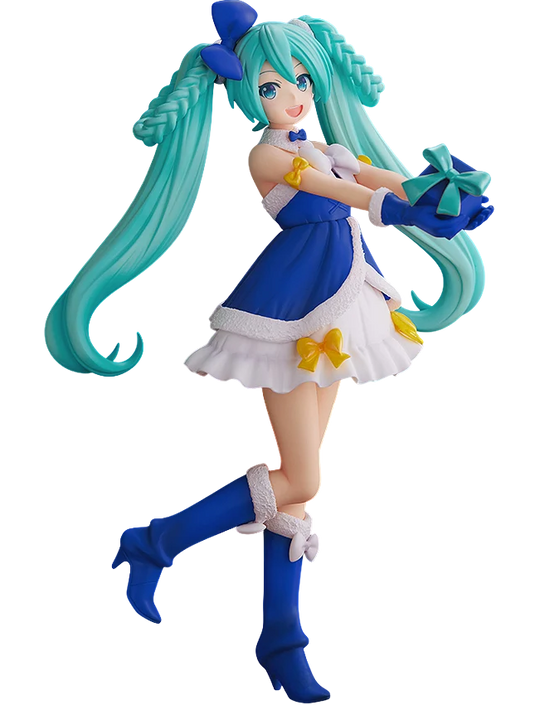 Vocaloid High Premium Figure Hatsune Miku (Sapphire Christmas Ver.) Figure [Preorder]