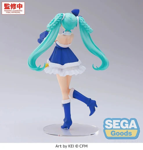 Vocaloid High Premium Figure Hatsune Miku (Sapphire Christmas Ver.) Figure [Preorder]