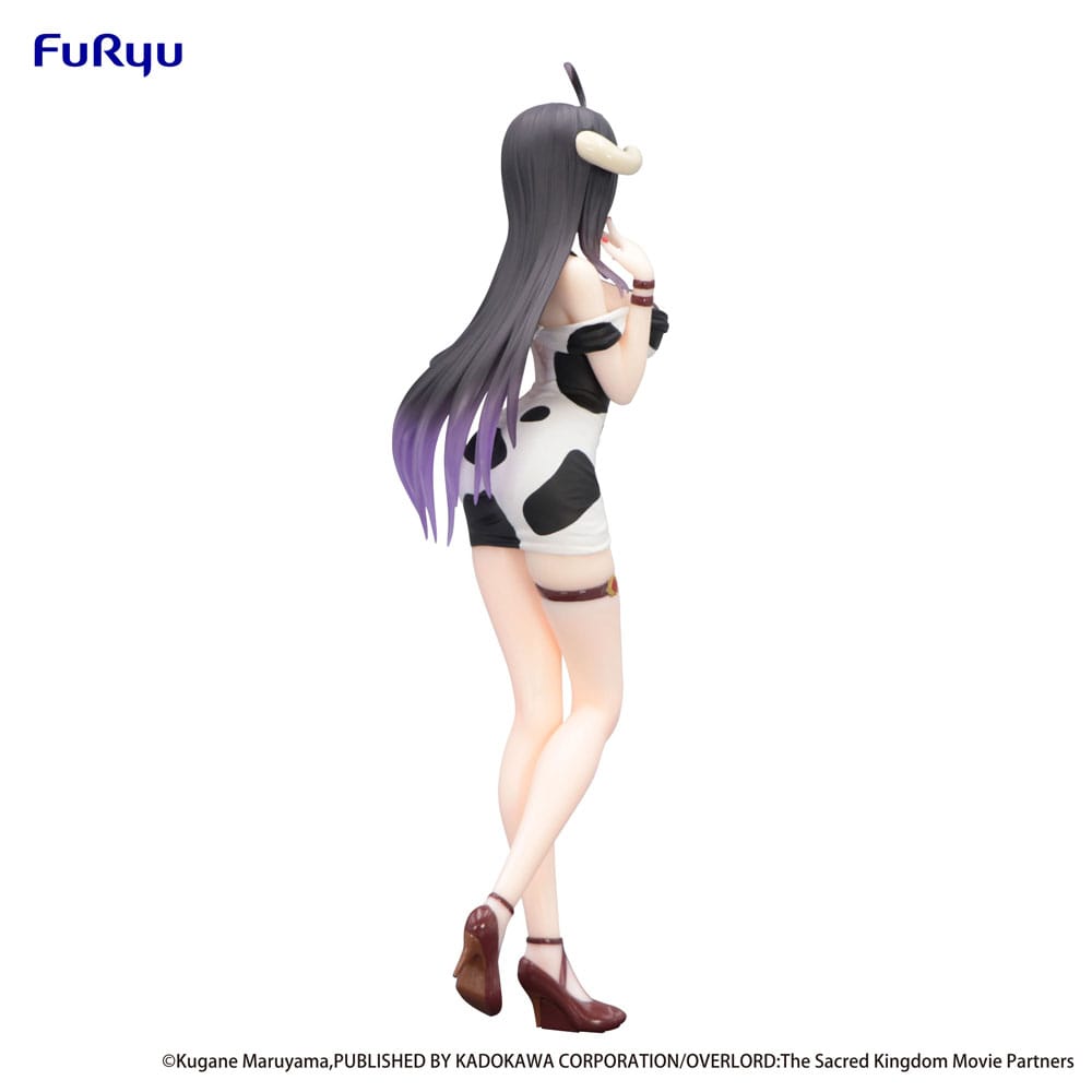 Overlord Trio-Try-iT PVC Statue Albedo Mini Dress Cow Pattern Ver.