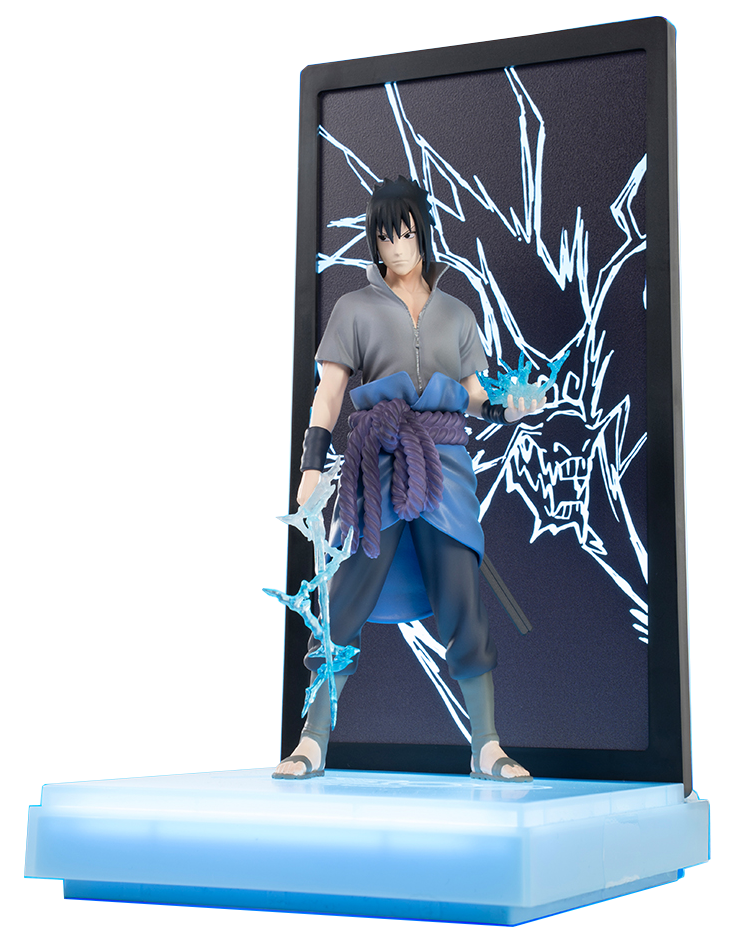Naruto: Shippuden NEON Sasuke Uchiha Lighted Figure
