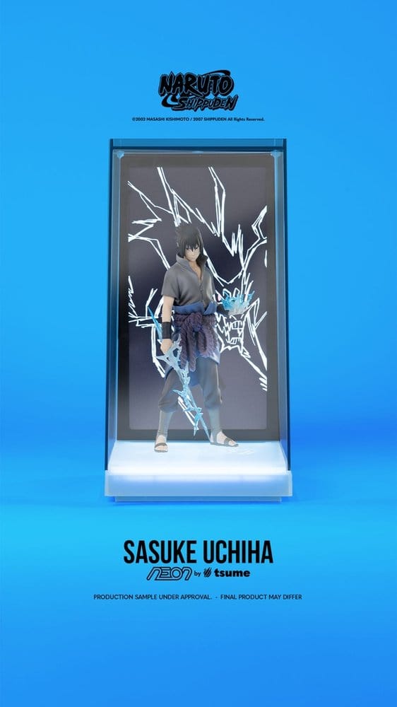 Naruto: Shippuden NEON Sasuke Uchiha Lighted Figure