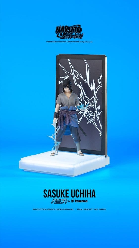 Naruto: Shippuden NEON Sasuke Uchiha Lighted Figure