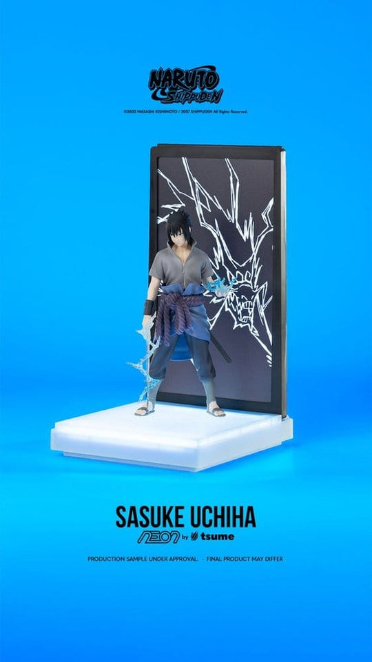 Naruto: Shippuden NEON Sasuke Uchiha Lighted Figure