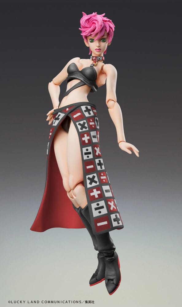 JoJo's Bizarre Adventure: Golden Wind Super Action Statue Trish Una (Black Ver.) Action Figure