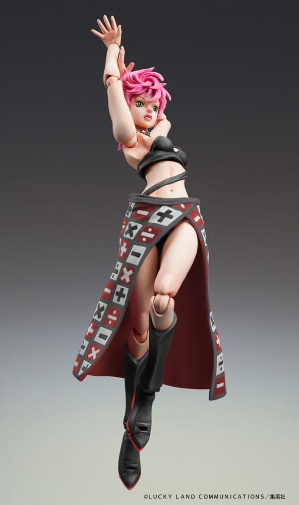 JoJo's Bizarre Adventure: Golden Wind Super Action Statue Trish Una (Black Ver.) Action Figure