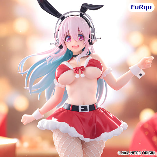 Nitroplus BiCute Bunnies Super Sonico (Santa Ver.) Figure [Preorder]