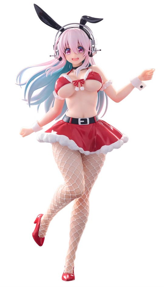 Nitroplus BiCute Bunnies Super Sonico (Santa Ver.) Figure [Preorder]