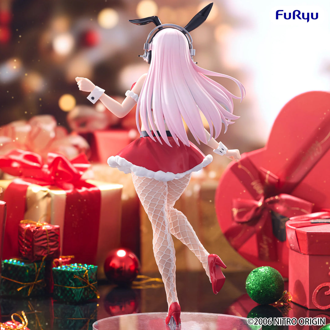 Nitroplus BiCute Bunnies Super Sonico (Santa Ver.) Figure [Preorder]