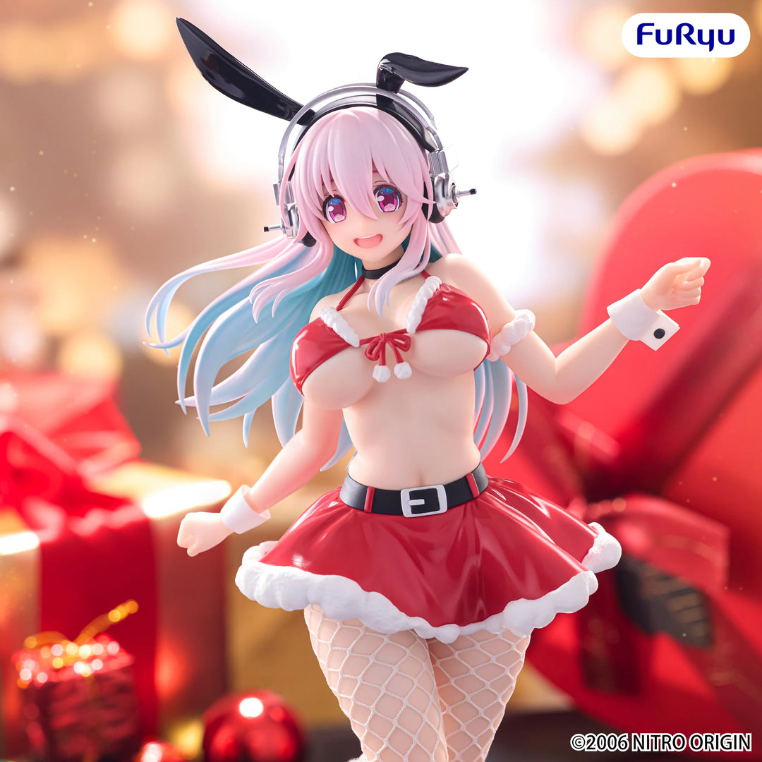 Nitroplus BiCute Bunnies Super Sonico (Santa Ver.) Figure [Preorder]