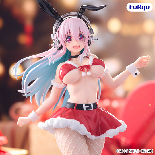 Nitroplus BiCute Bunnies Super Sonico (Santa Ver.) Figure [Preorder]
