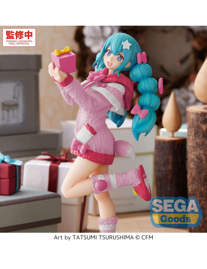 Hatsune Miku High Premium Figure - Fluffy Christmas Ver. [Preorder]