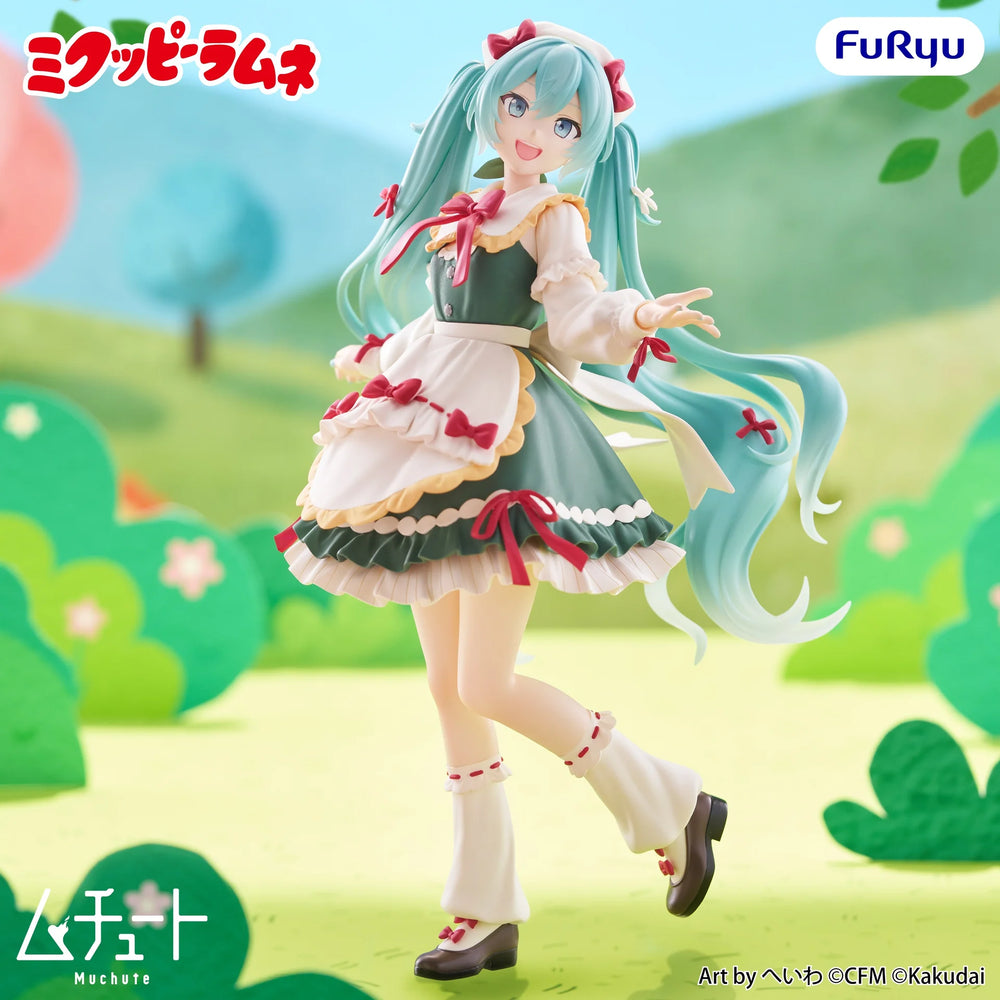 Vocaloid x Kuppi Ramune Muchute Hatsune Miku Figure [Preorder]