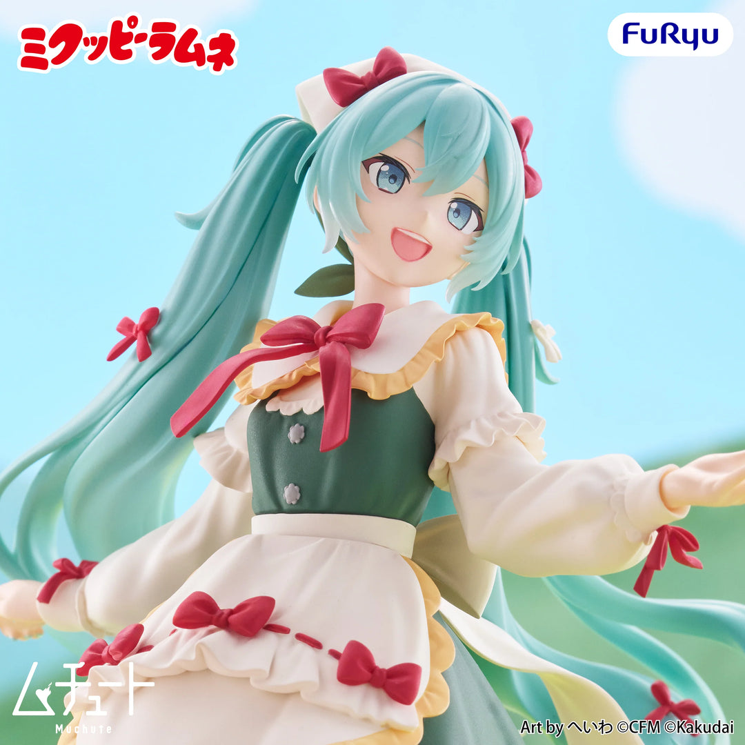 Vocaloid x Kuppi Ramune Muchute Hatsune Miku Figure [Preorder]