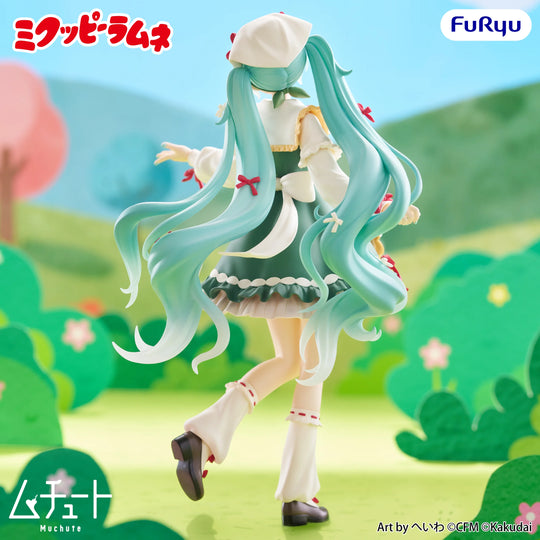 Vocaloid x Kuppi Ramune Muchute Hatsune Miku Figure [Preorder]