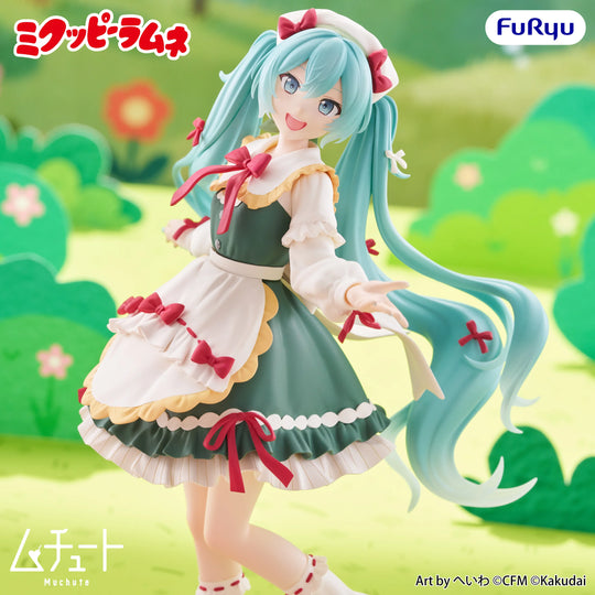 Vocaloid x Kuppi Ramune Muchute Hatsune Miku Figure [Preorder]