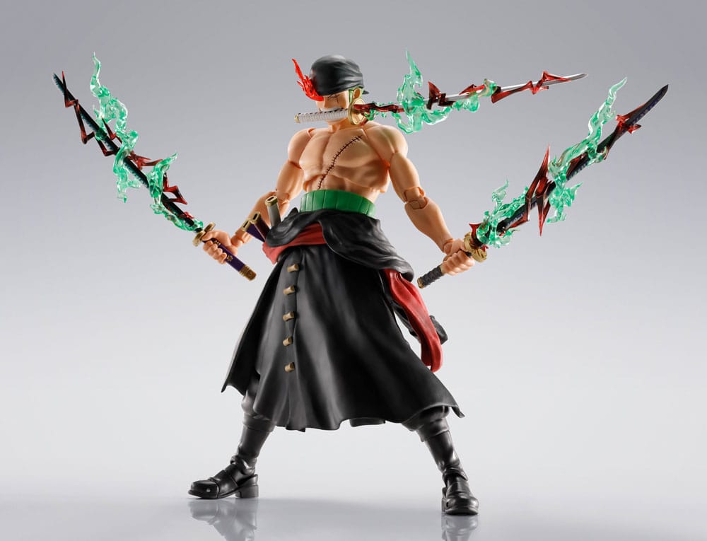 One Piece S.H.Figuarts Roronoa Zoro (The King of Hell) Exclusive Action Figure